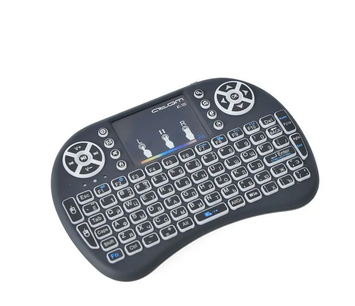 Бездротова клавіатура для Android TV Air Mouse wireless i8 + touch RT-MWK08 фото