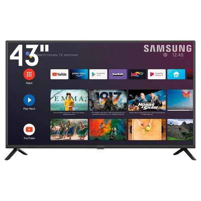 Смарт телевізор Samsung Smart TV 43" 4K Black T2 Wi-Fi Bluetooth 43UA22SM фото