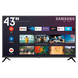 Cмарт телевизор Samsung Smart TV 43" 4K Black T2 Wi-Fi Bluetooth 43UA22SM фото 1