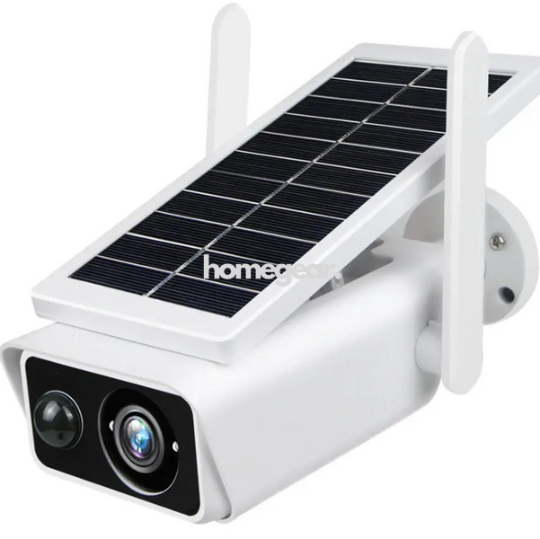 Беспроводная автономная IP смарт камера Wi Fi с датчиком движения и солнечной батареей 2 MP AP IP Solar APP ICSEE UKC 3214602 фото