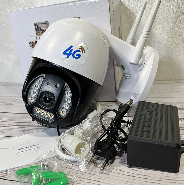 Вулична поворотна 4G GSM камера відеоспостереження Verto C15-4G 3mp 23467123 фото