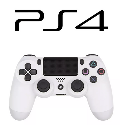 Геймпад беспроводной игровой Dualshok 4 для PS4 и ПK White 3214599 фото